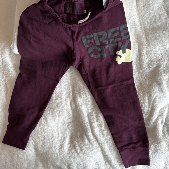 Freecity purple extra small sweats, brand new without tags. Crop. - Picture 4 of 4